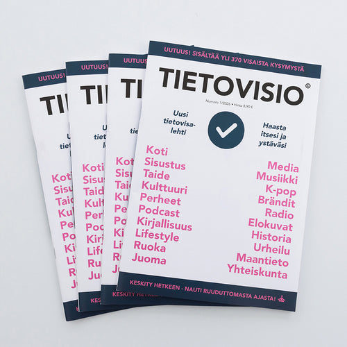 Tietovisio 2/2026 tietovisalehden kansi